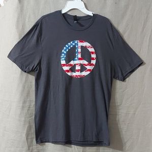 The concert tee Dist Rict shirts size large color gray